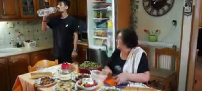 Νέο βίντεο για τον Ημιμαραθώνιο Κρήτης -Ο δρομέας που μπέρδεψε το νερό με τη ρακή
